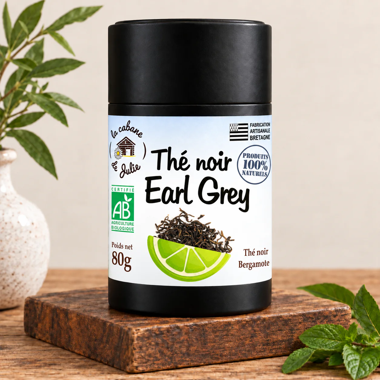 Thé noir Earl Grey