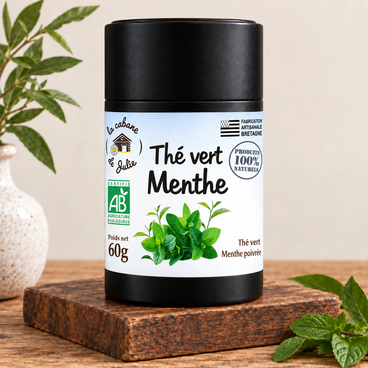 Thé vert Menthe