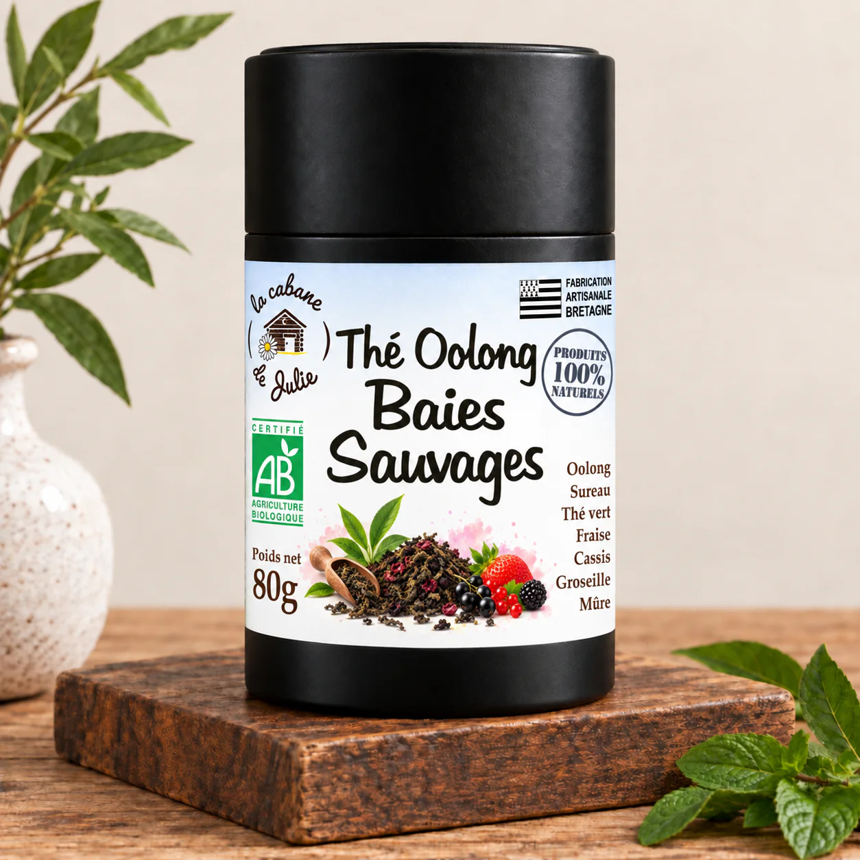 Thé Oolong Baies sauvages