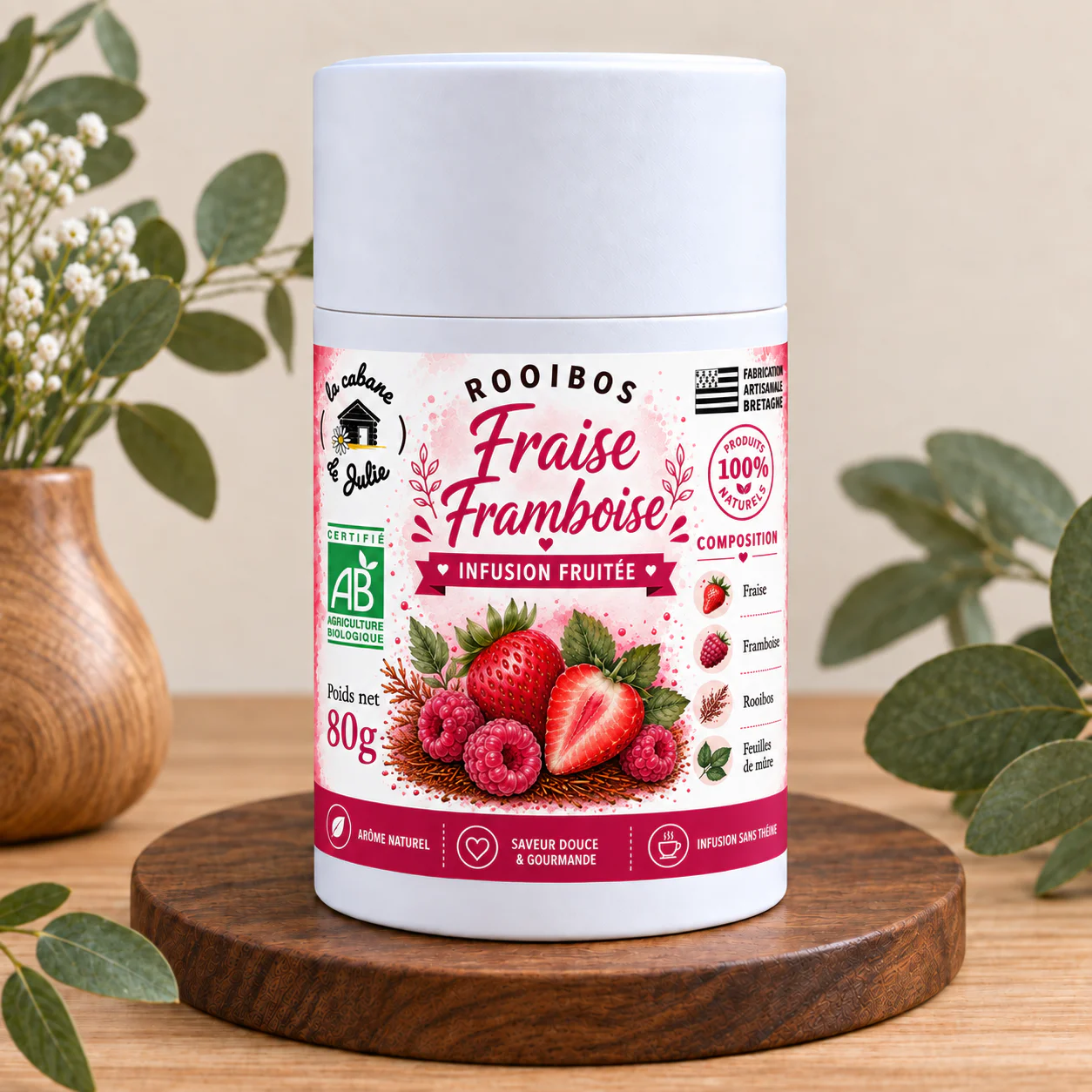 Rooibos Fraise Framboise